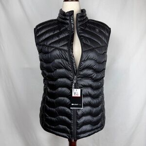 NWT Ariat Ideal Down Vest Puffer Packable Black XXL